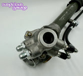 1989-1998 Nissan 240SX Power Steering Fitting Pressure Side M14x1.5 to AN-6